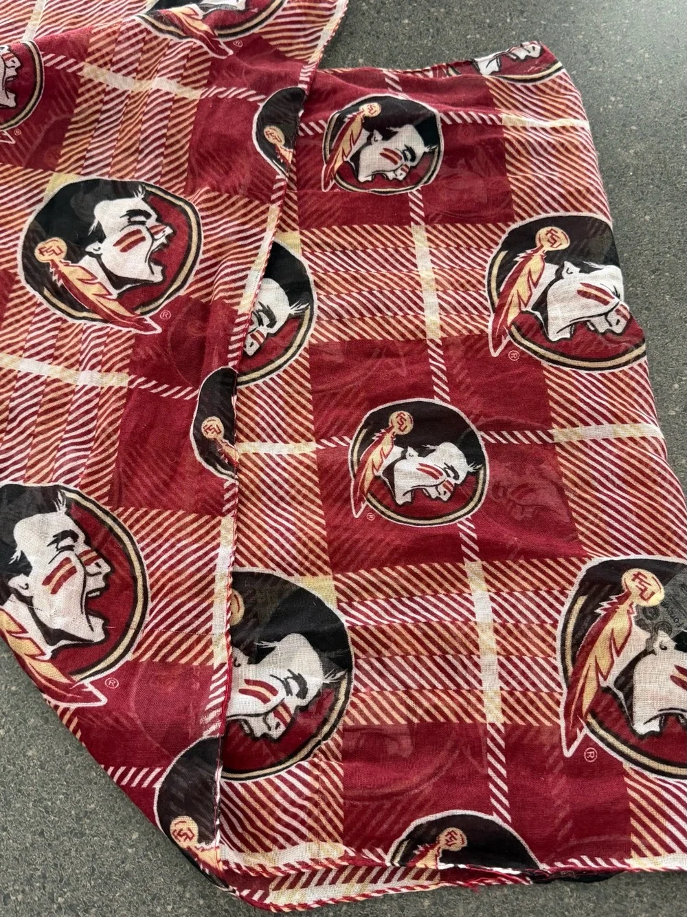 FSU Seminoles Plaid Infinity Scarf – Officially Licensed Forever Collectibles